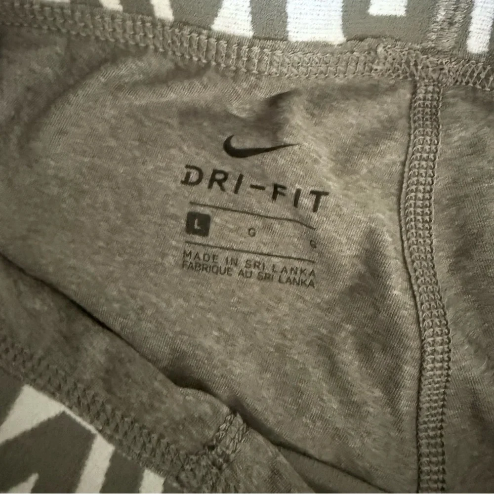 Nike Boys Gray Pro Leggings Large